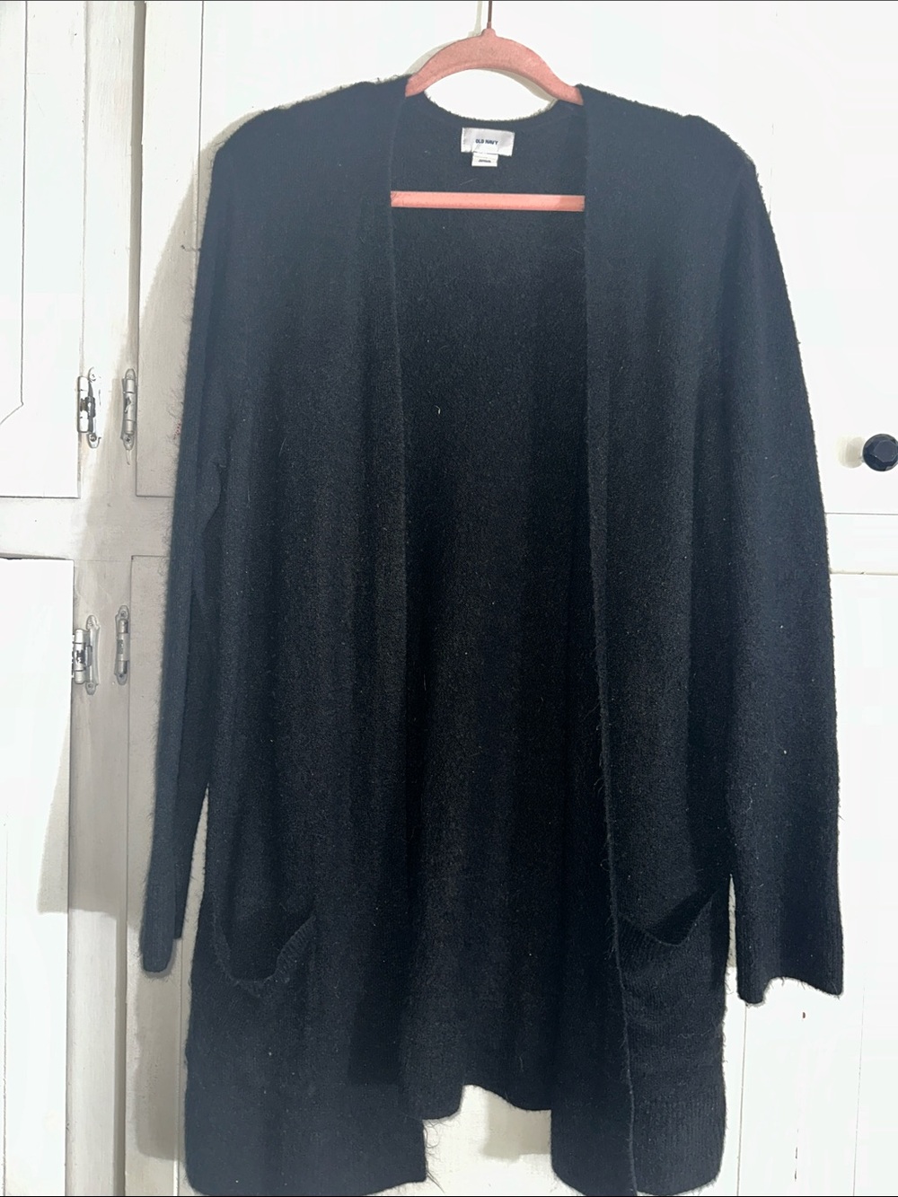 Old Navy Black Open-Front Women’s Cardigan